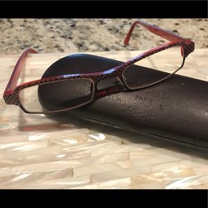 Lafont Paris glasses.